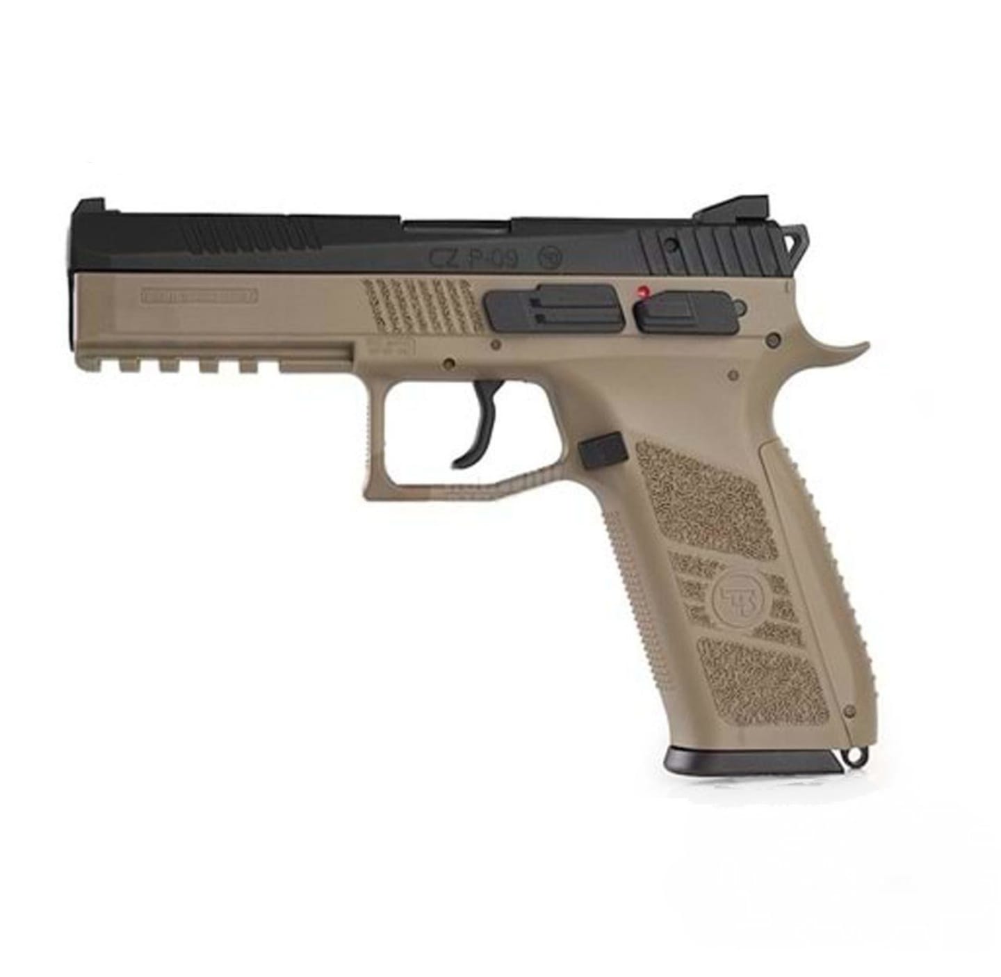 ASG CZ P09 Siyah-Çöl Blowback Airsoft Tabanca